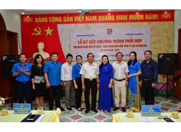  Đoàn Thanh niên Cao su Đồng Nai ký phối hợp với Tỉnh đoàn Hà Giang